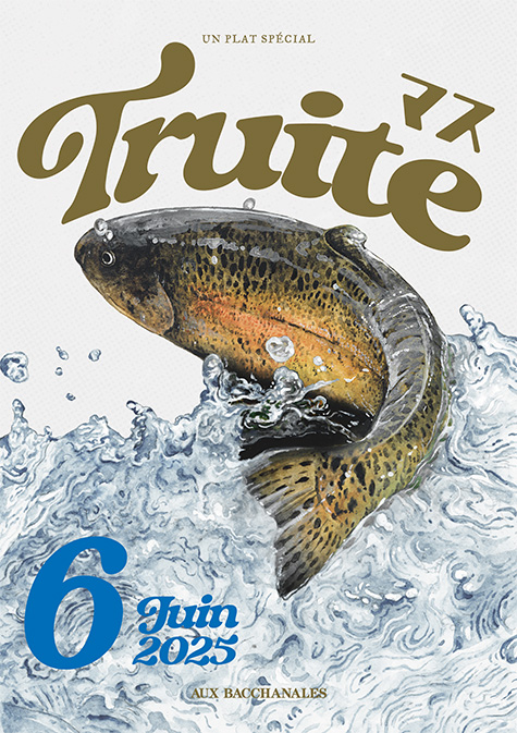 【フェア】6月のおすすめ食材「TRUITE(マス)」